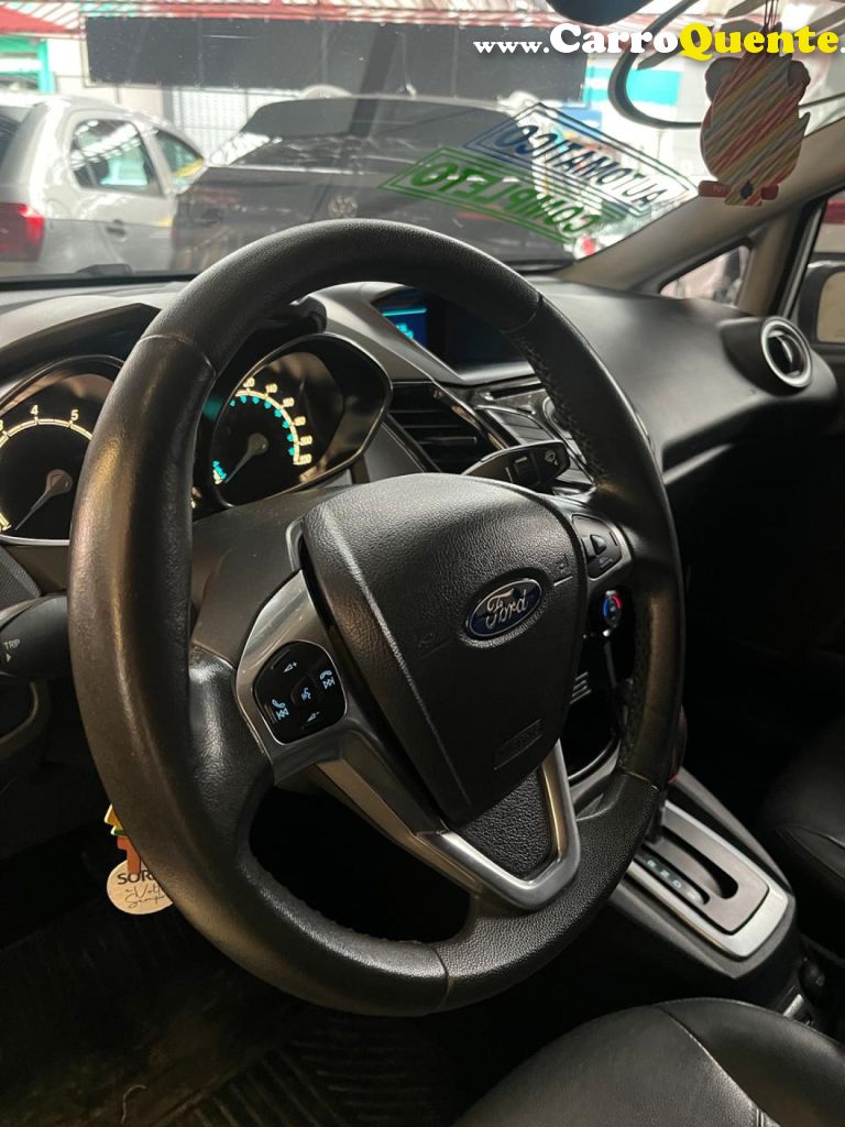 FORD   FIESTA 1.6 16V FLEX AUT. 5P   BRANCO 2014 1.6 FLEX - Loja