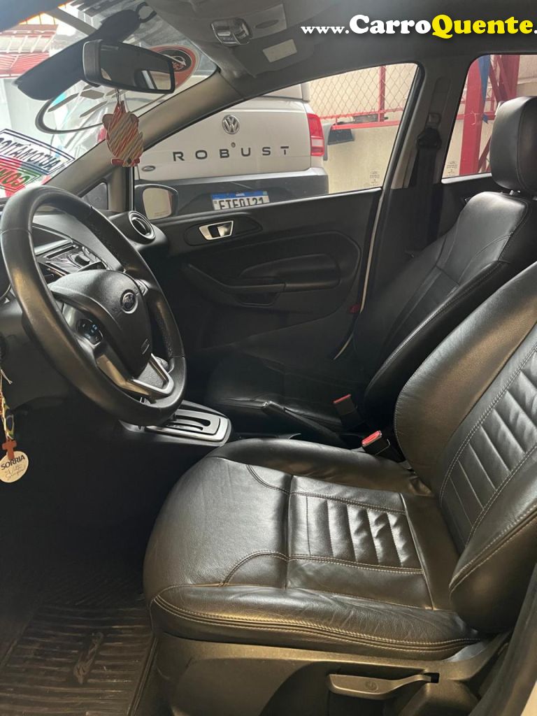 FORD   FIESTA 1.6 16V FLEX AUT. 5P   BRANCO 2014 1.6 FLEX - Loja