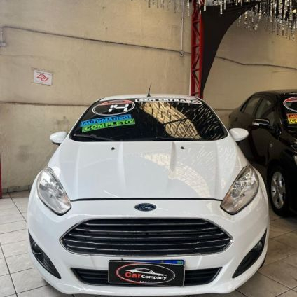 FORD   FIESTA 1.6 16V FLEX AUT. 5P   BRANCO 2014 1.6 FLEX