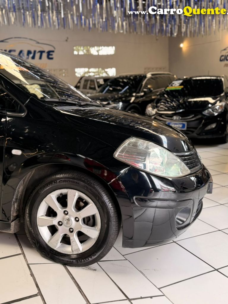 NISSAN   TIIDA S 1.81.8 FLEX 16V AUT.   PRETO 2009 1.8 FLEX - Loja