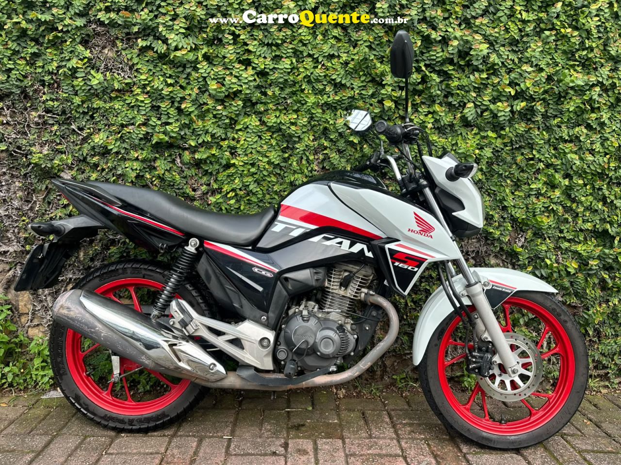 HONDA   CG 160 TITAN S FLEX   BRANCO 2021 160 FLEX - Loja