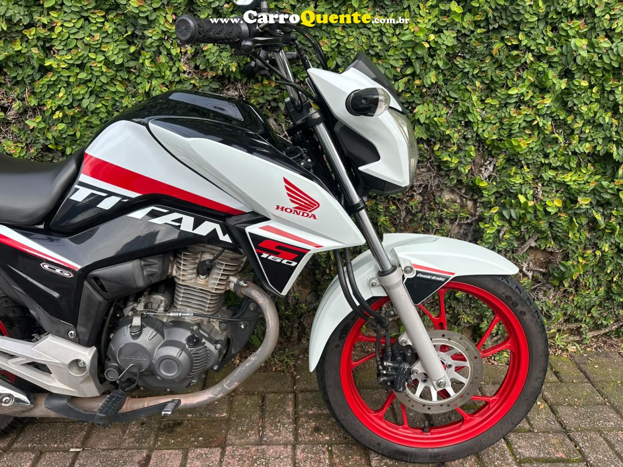 HONDA   CG 160 TITAN S FLEX   BRANCO 2021 160 FLEX - Loja