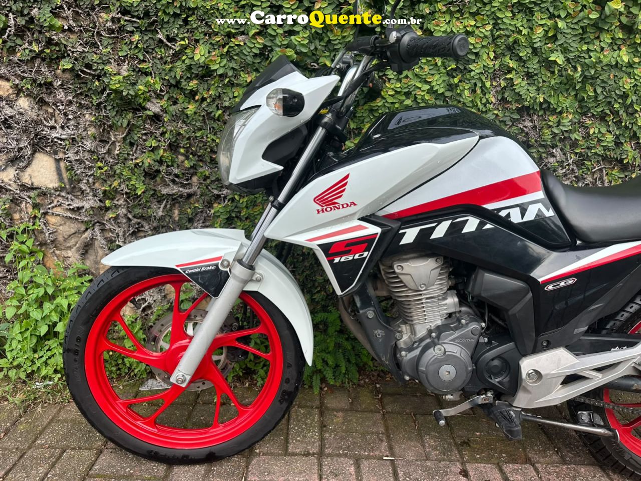 HONDA   CG 160 TITAN S FLEX   BRANCO 2021 160 FLEX - Loja