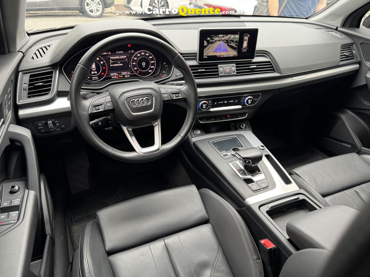 AUDI   Q5 AMBIENTE 2.0 TFSI QUATTRO S TRONIC   PRETO 2018 2.0 GASOLINA - Loja
