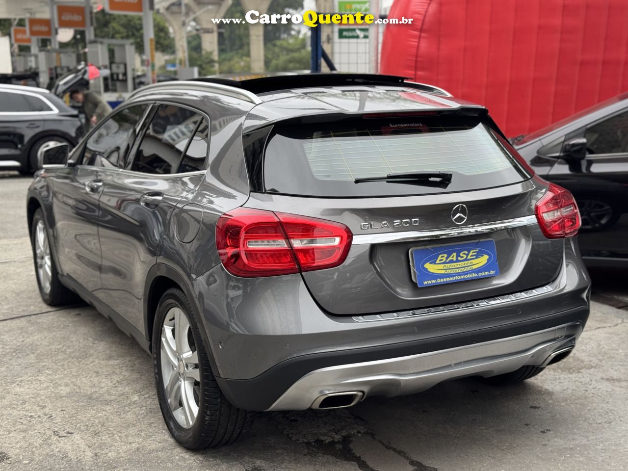 MERCEDES-BENZ   GLA 200 VISION 1.61.6 TB 16V FLEX AUT.   CINZA 2015 1.6 T FLEX - Loja