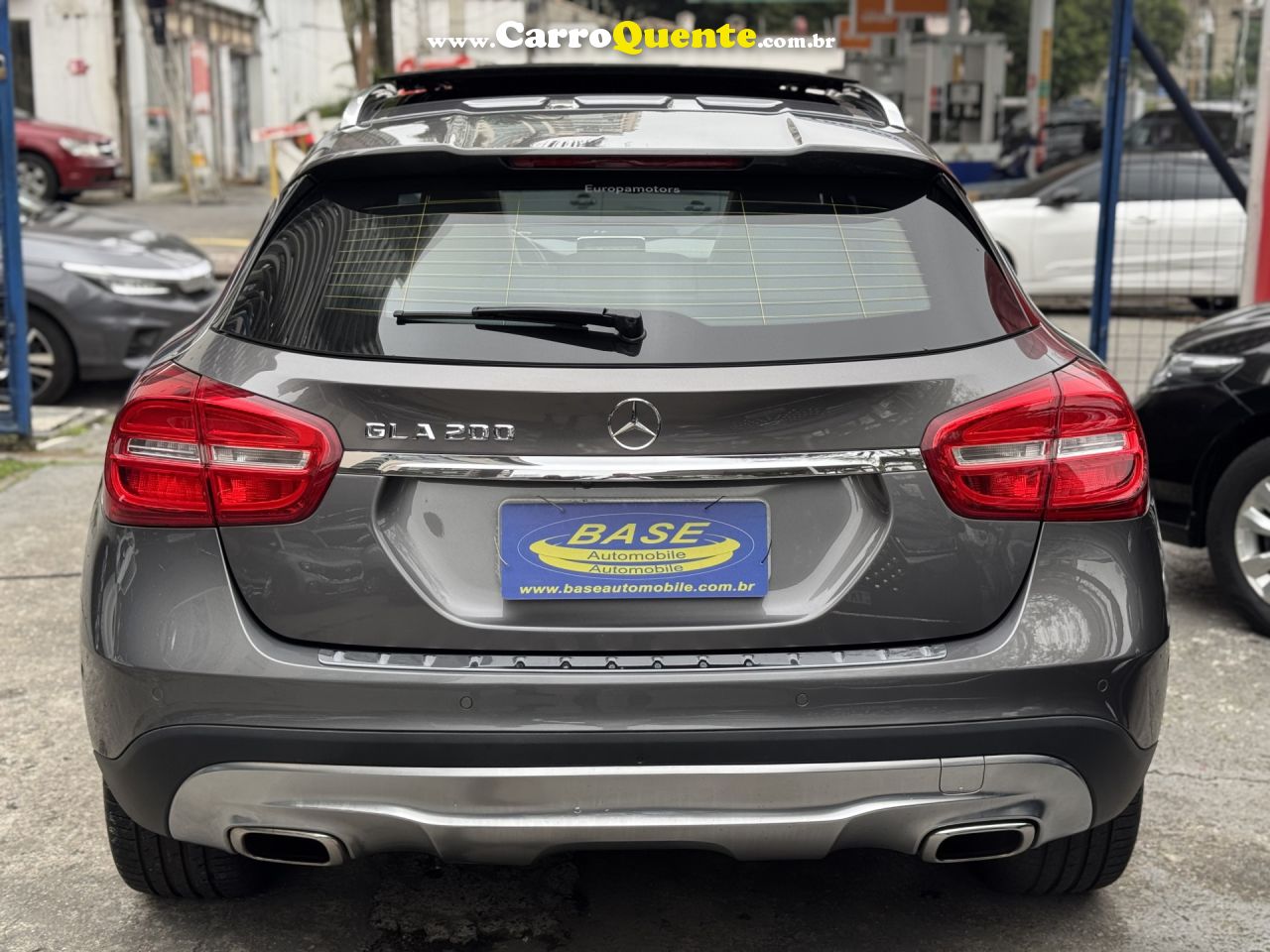 MERCEDES-BENZ   GLA 200 VISION 1.61.6 TB 16V FLEX AUT.   CINZA 2015 1.6 T FLEX - Loja