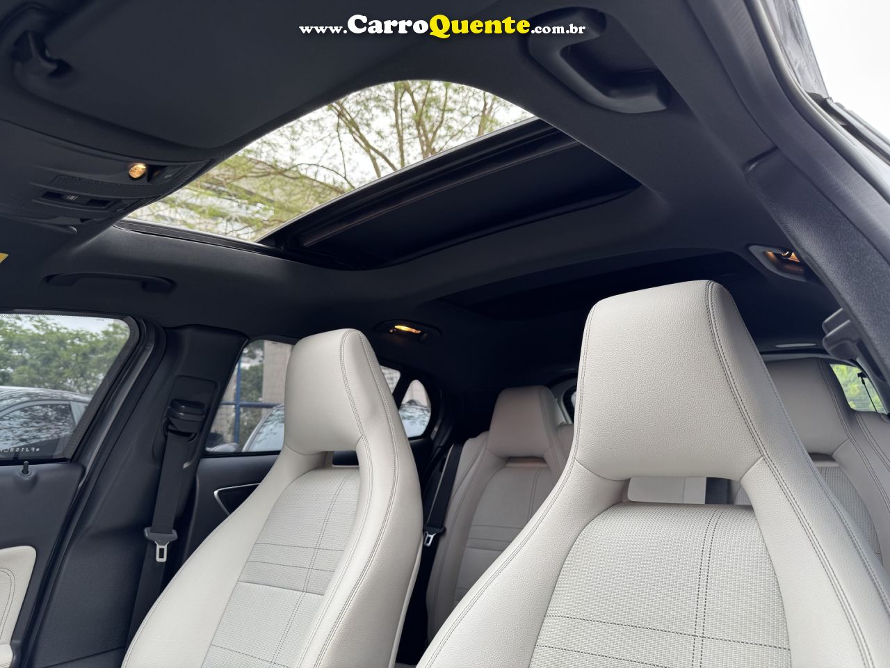 MERCEDES-BENZ   GLA 200 VISION 1.61.6 TB 16V FLEX AUT.   CINZA 2015 1.6 T FLEX - Loja