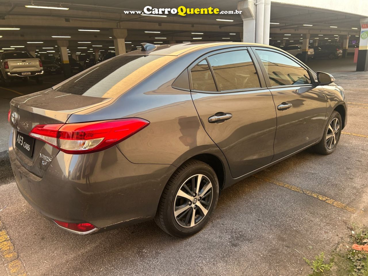 TOYOTA   YARIS XS CONNECT 1.5 FLEX 16V 5P AUT.   CINZA 2022 1.5 FLEX - Loja