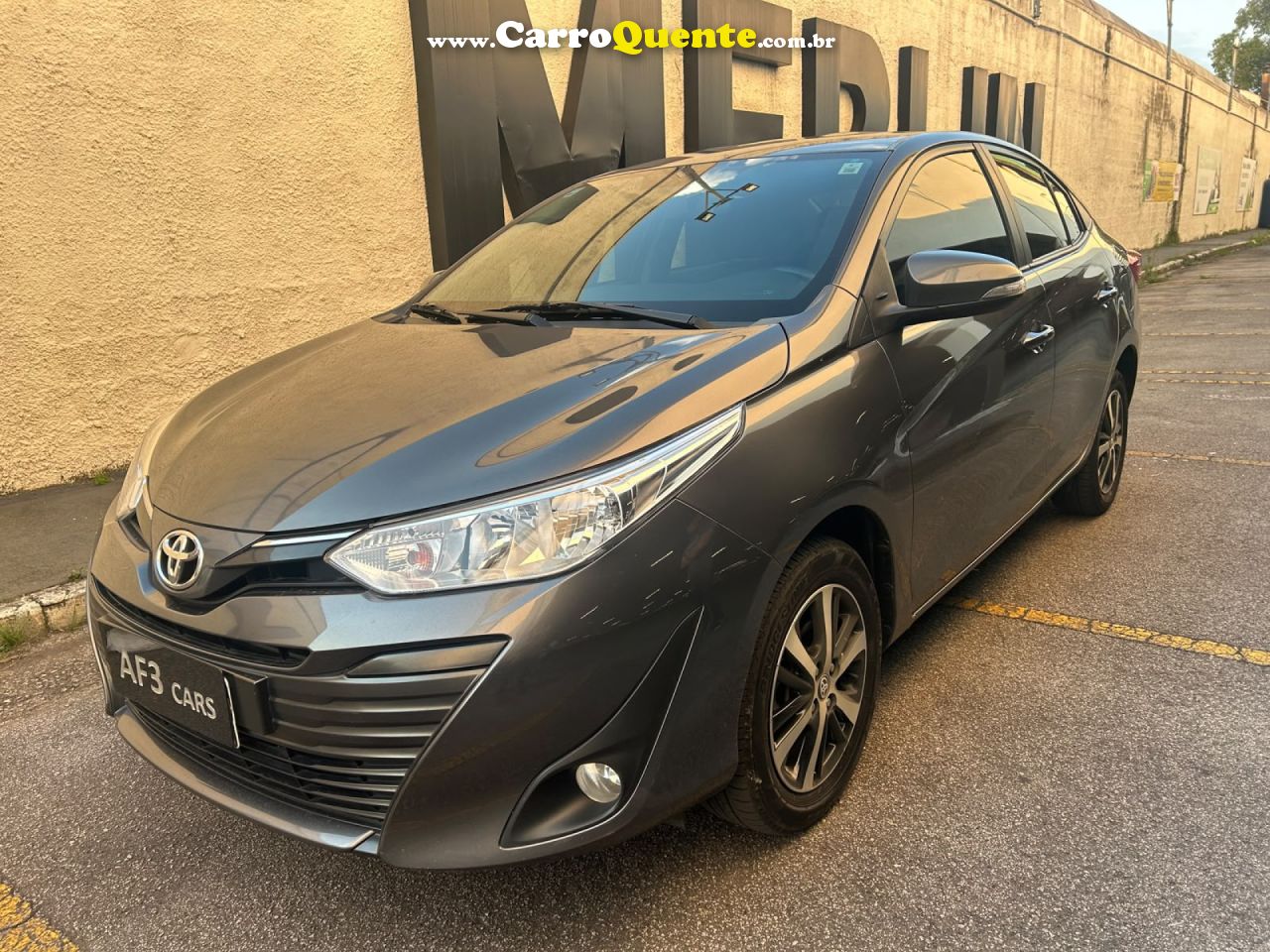 TOYOTA   YARIS XS CONNECT 1.5 FLEX 16V 5P AUT.   CINZA 2022 1.5 FLEX - Loja