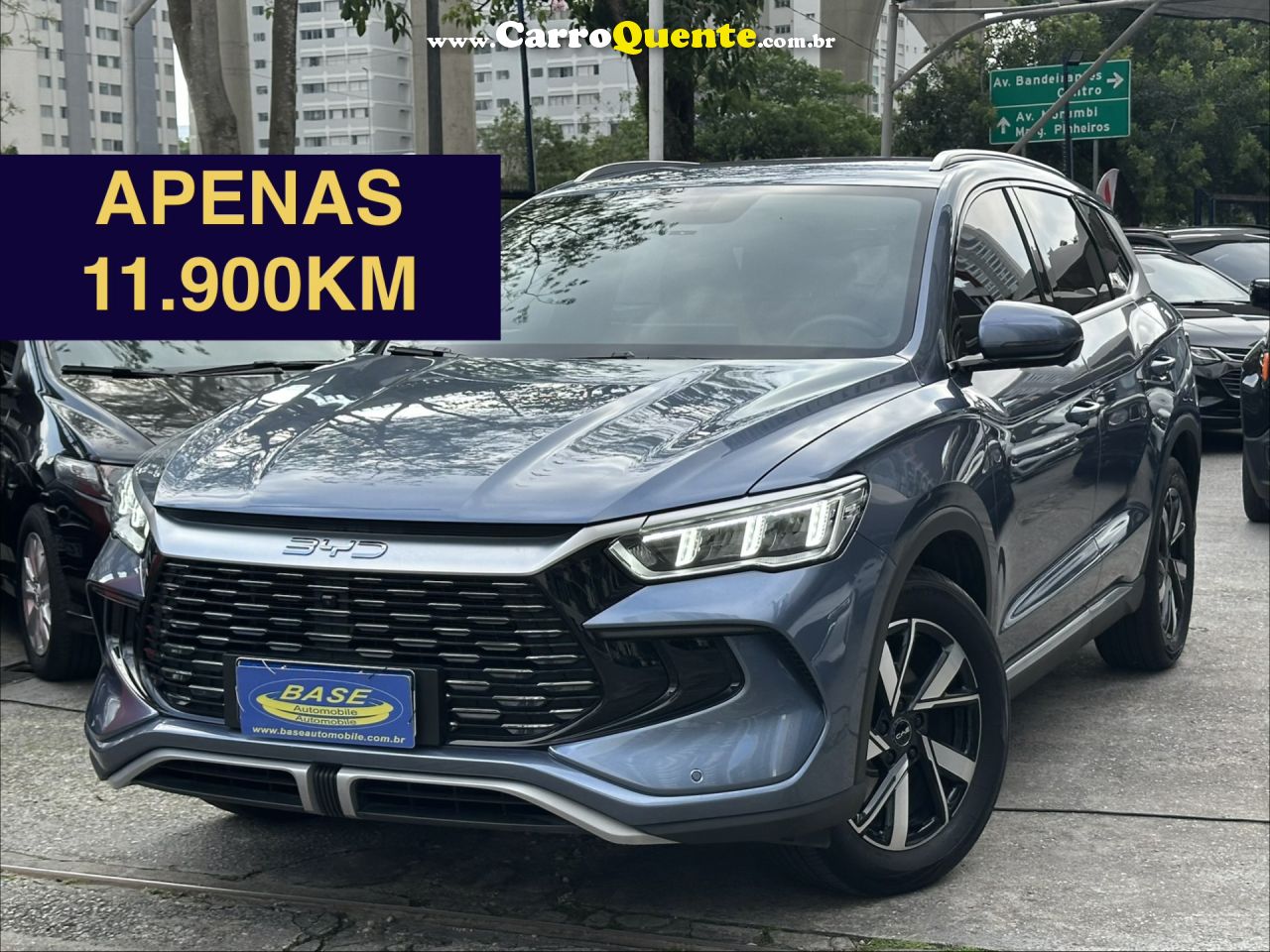 BYD   SONG PRO GS 1.5 16V AUT. (HIBRIDO)   AZUL 2025 1.5 GASOLINA - Loja