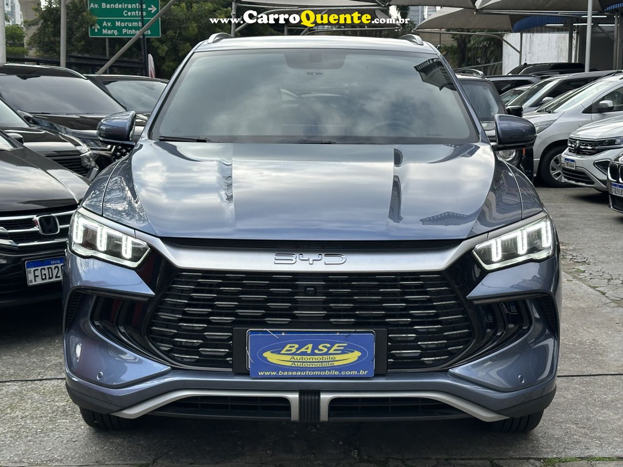 BYD   SONG PRO GS 1.5 16V AUT. (HIBRIDO)   AZUL 2025 1.5 GASOLINA - Loja