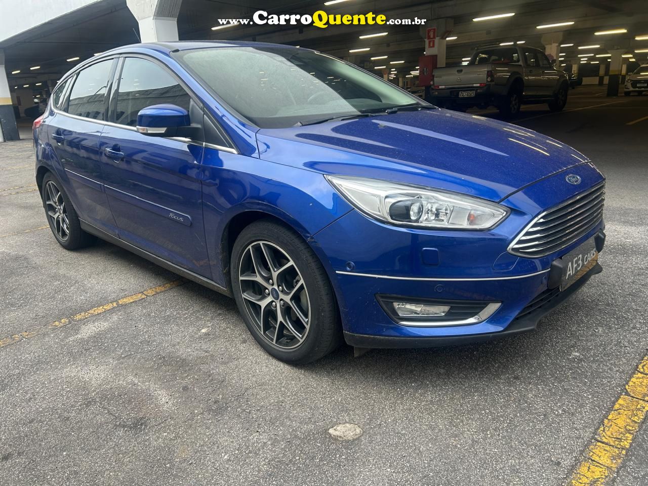 FORD   FOCUS TITATITA PLUS 2.0  FLEX 5P AUT.   AZUL 2018 2.0 FLEX - Loja