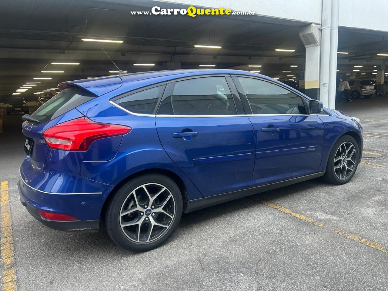 FORD   FOCUS TITATITA PLUS 2.0  FLEX 5P AUT.   AZUL 2018 2.0 FLEX - Loja