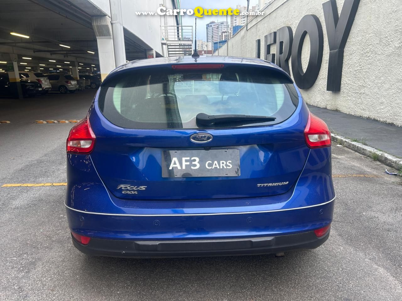 FORD   FOCUS TITATITA PLUS 2.0  FLEX 5P AUT.   AZUL 2018 2.0 FLEX - Loja