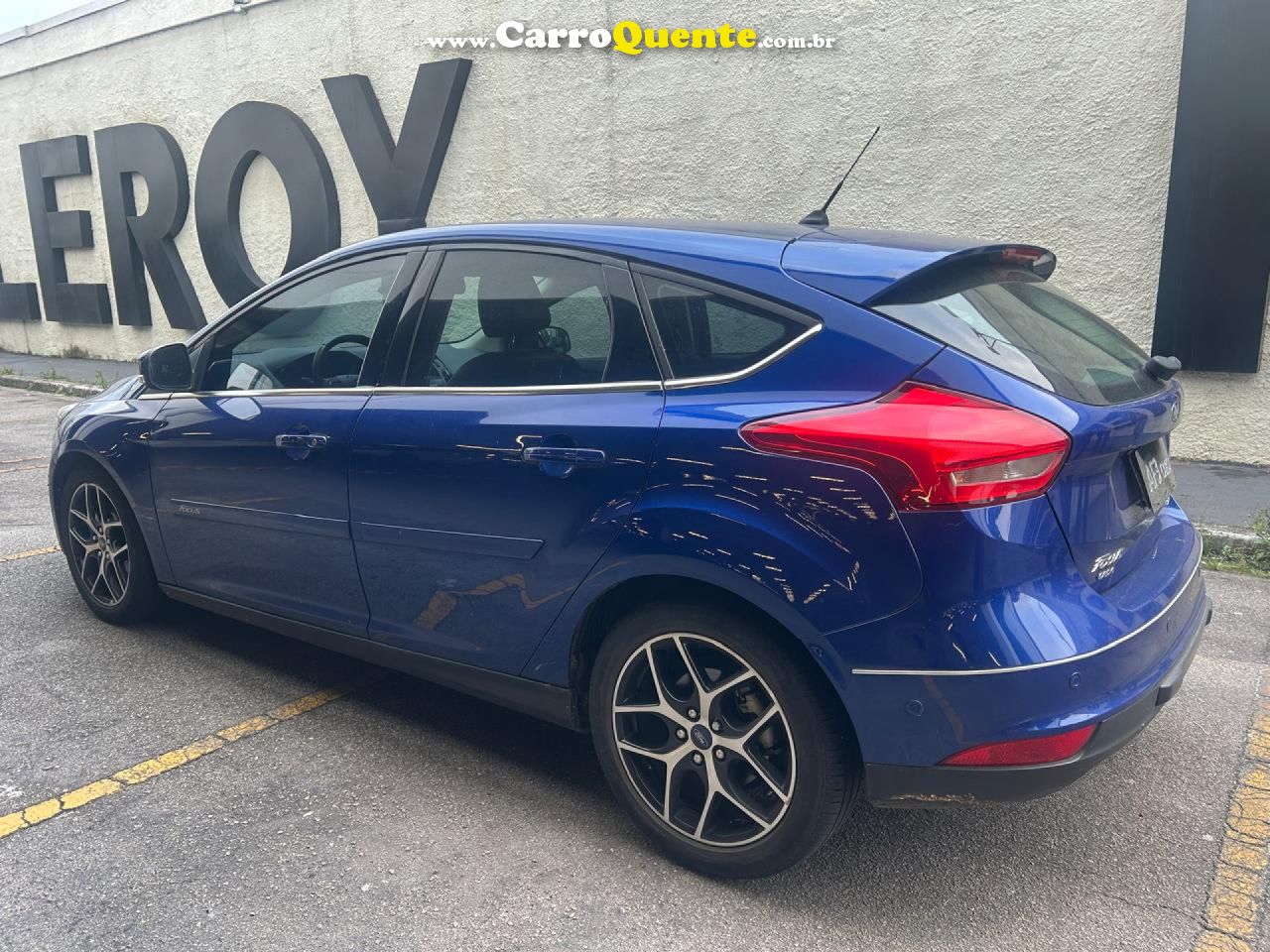FORD   FOCUS TITATITA PLUS 2.0  FLEX 5P AUT.   AZUL 2018 2.0 FLEX - Loja