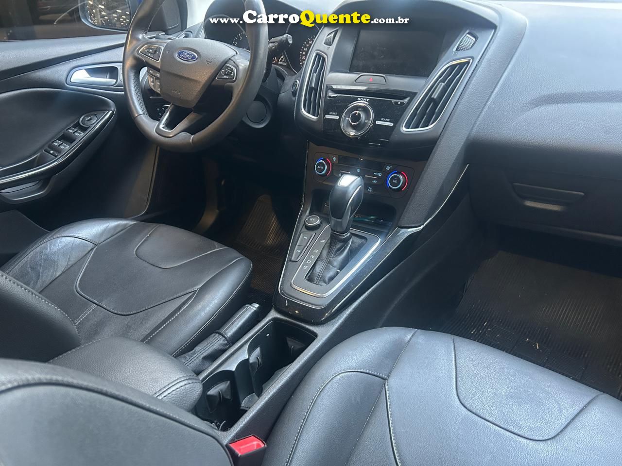 FORD   FOCUS TITATITA PLUS 2.0  FLEX 5P AUT.   AZUL 2018 2.0 FLEX - Loja