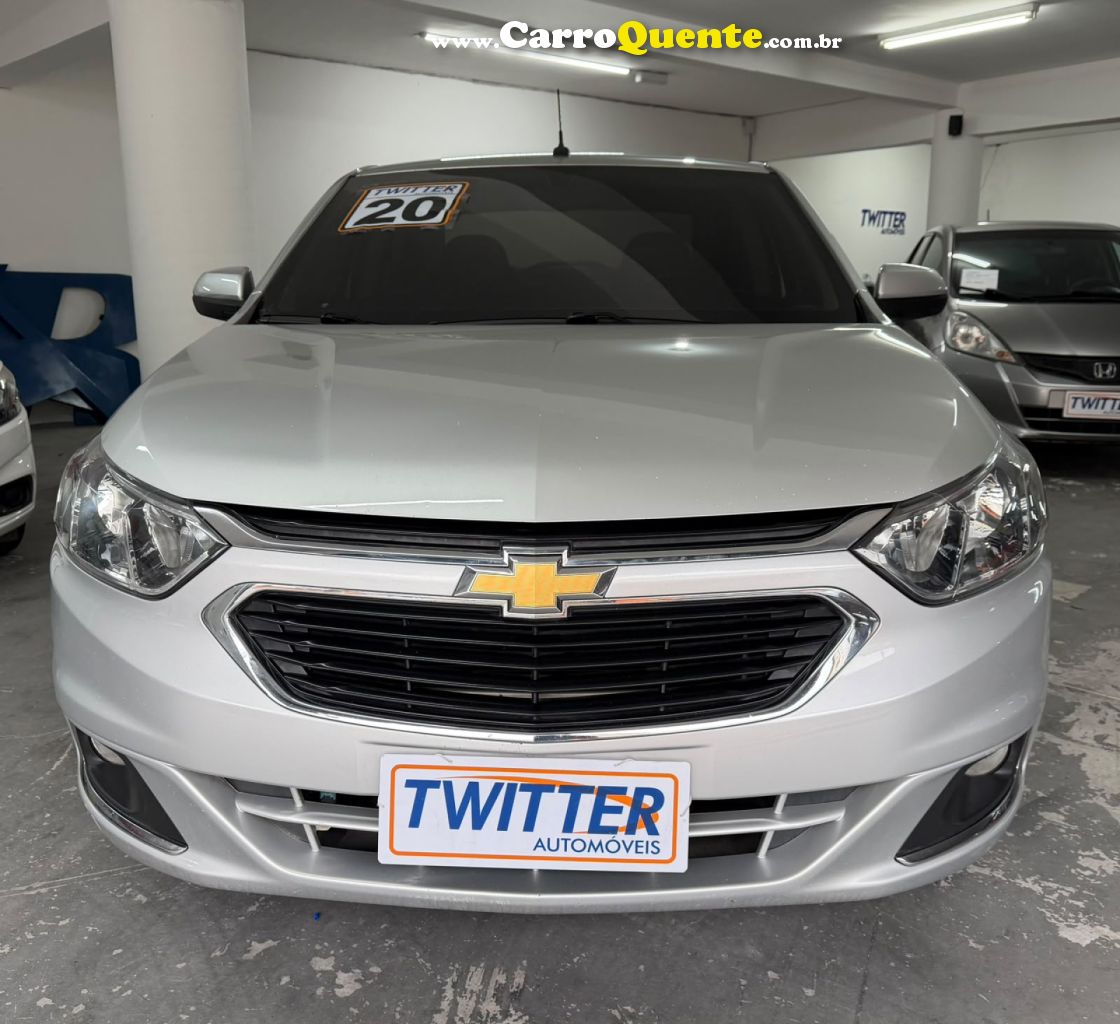 CHEVROLET   COBALT LTZ 1.8 8V ECONO.FLEX 4P AUT.   PRATA 2020 1.8 FLEX - Loja