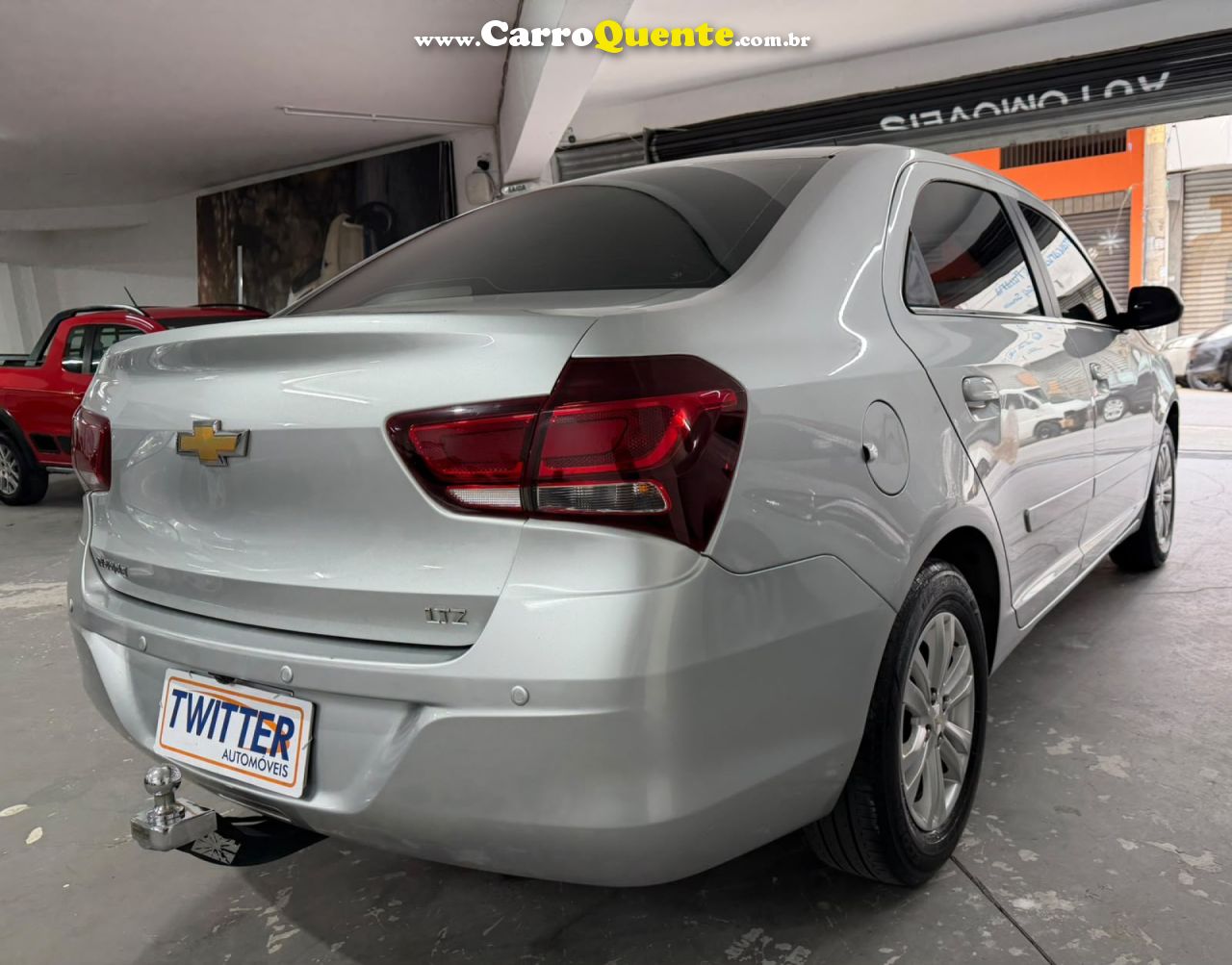 CHEVROLET   COBALT LTZ 1.8 8V ECONO.FLEX 4P AUT.   PRATA 2020 1.8 FLEX - Loja