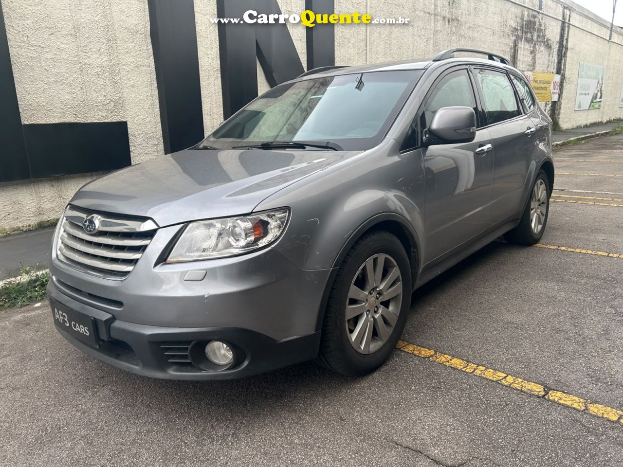 SUBARU   TRIBECA 3.6 24V 270CV 5P AUT.   PRATA 2009 3.6 GASOLINA - Loja
