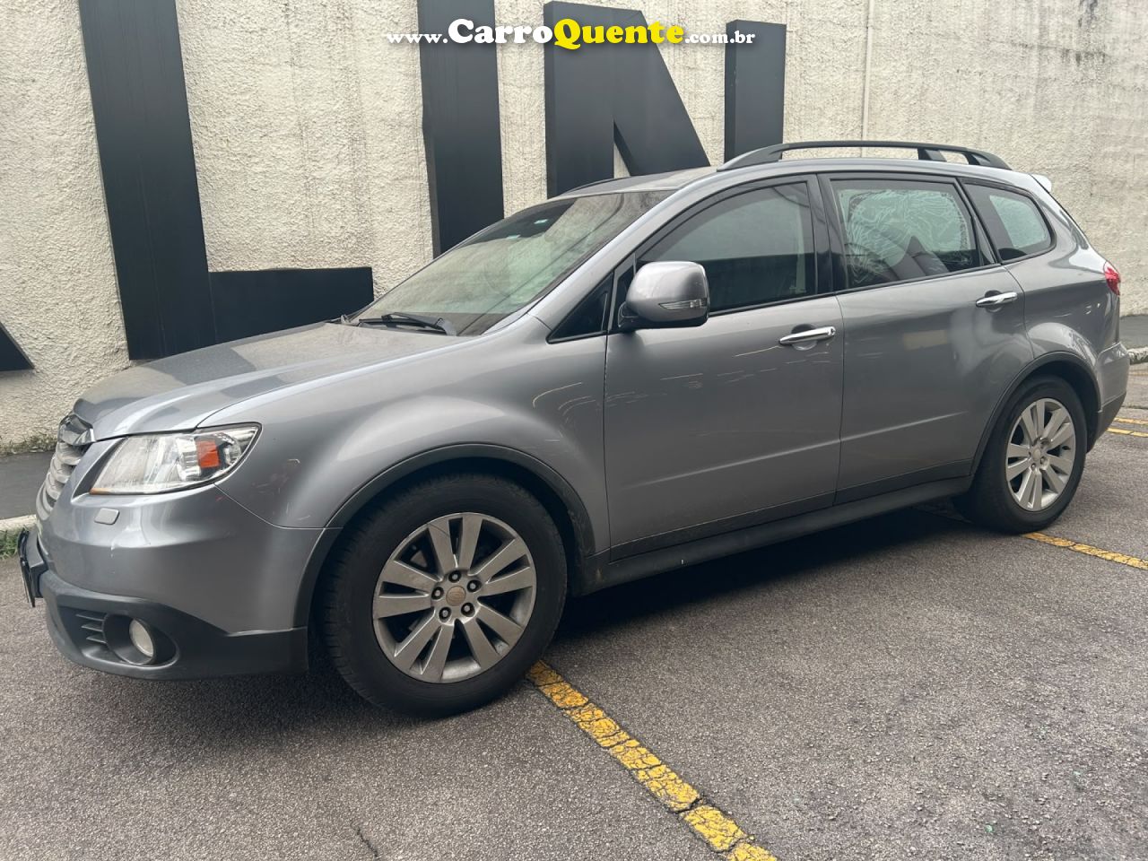 SUBARU   TRIBECA 3.6 24V 270CV 5P AUT.   PRATA 2009 3.6 GASOLINA - Loja