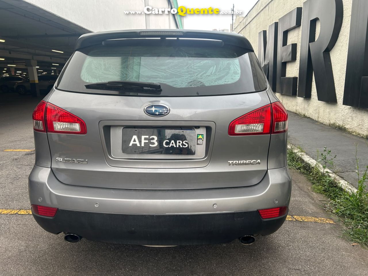SUBARU   TRIBECA 3.6 24V 270CV 5P AUT.   PRATA 2009 3.6 GASOLINA - Loja