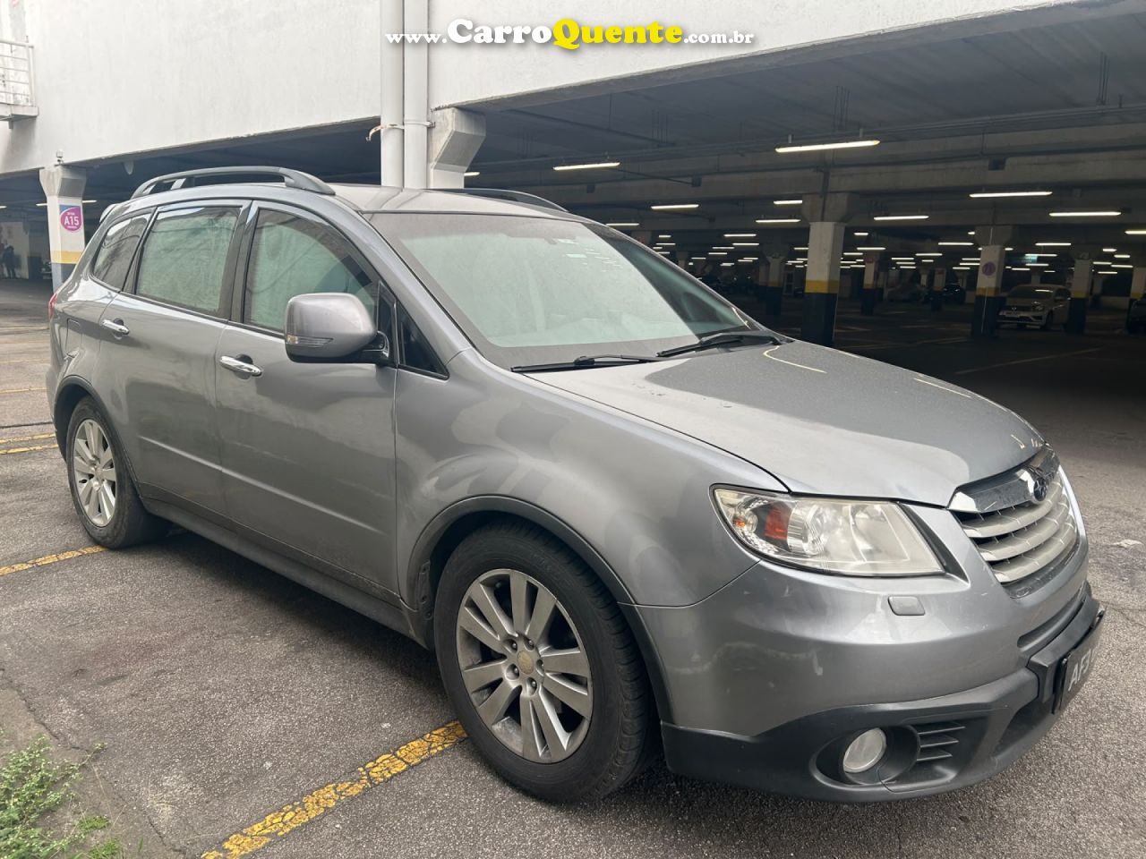 SUBARU   TRIBECA 3.6 24V 270CV 5P AUT.   PRATA 2009 3.6 GASOLINA - Loja