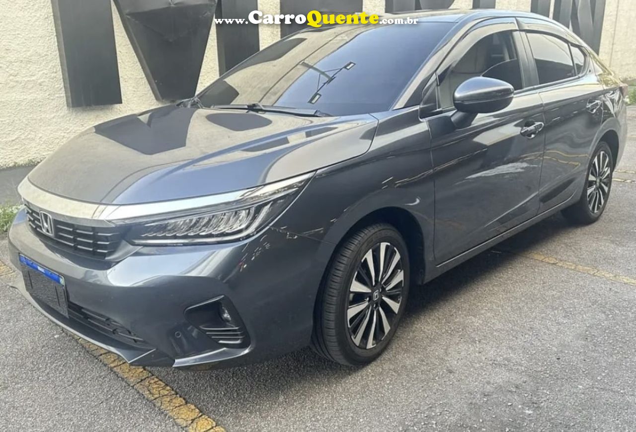 HONDA   CITY SEDAN TOURING 1.5 FLEX 16V 4P AUT.   CINZA 2025 1.5 FLEX - Loja