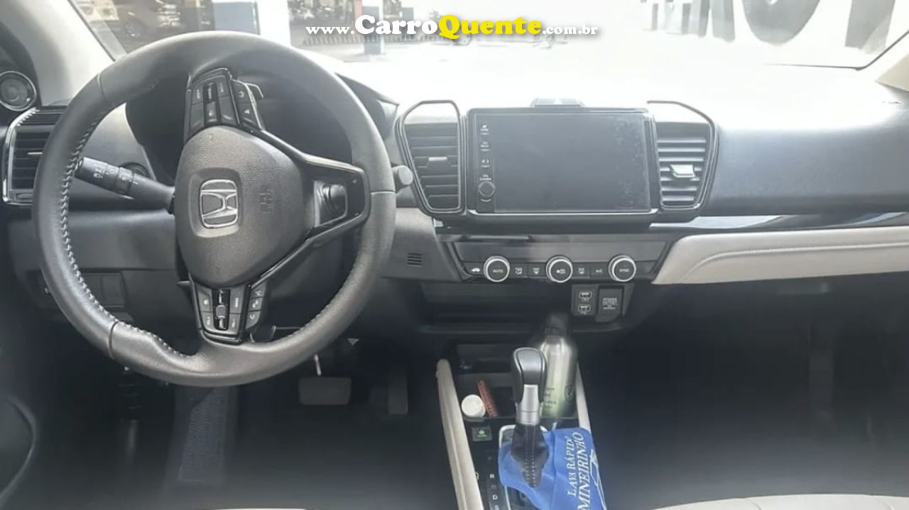 HONDA   CITY SEDAN TOURING 1.5 FLEX 16V 4P AUT.   CINZA 2025 1.5 FLEX - Loja