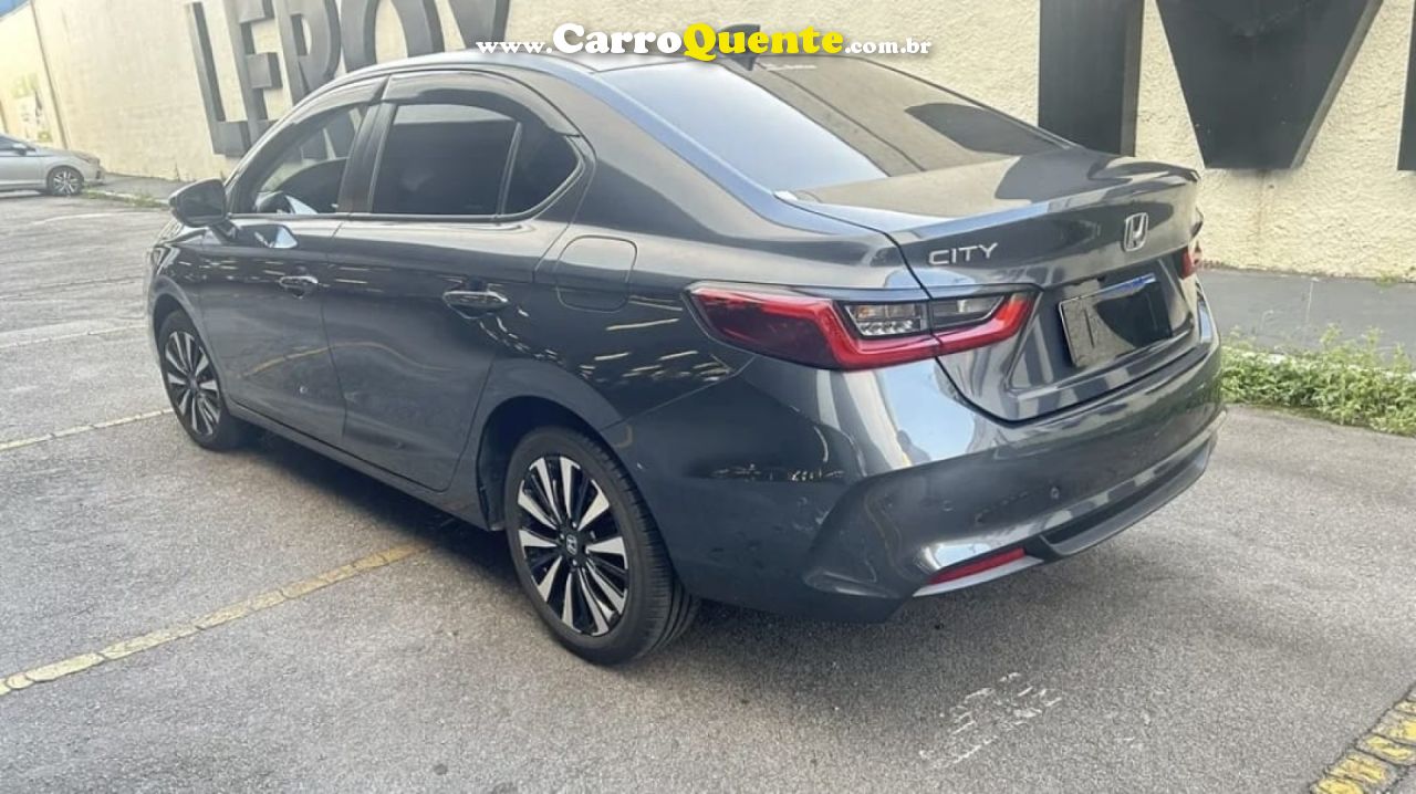 HONDA   CITY SEDAN TOURING 1.5 FLEX 16V 4P AUT.   CINZA 2025 1.5 FLEX - Loja
