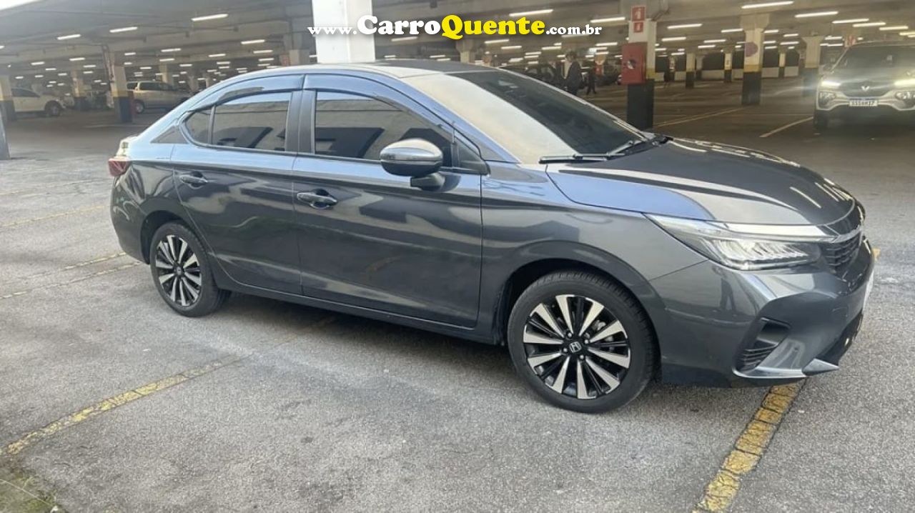 HONDA   CITY SEDAN TOURING 1.5 FLEX 16V 4P AUT.   CINZA 2025 1.5 FLEX - Loja