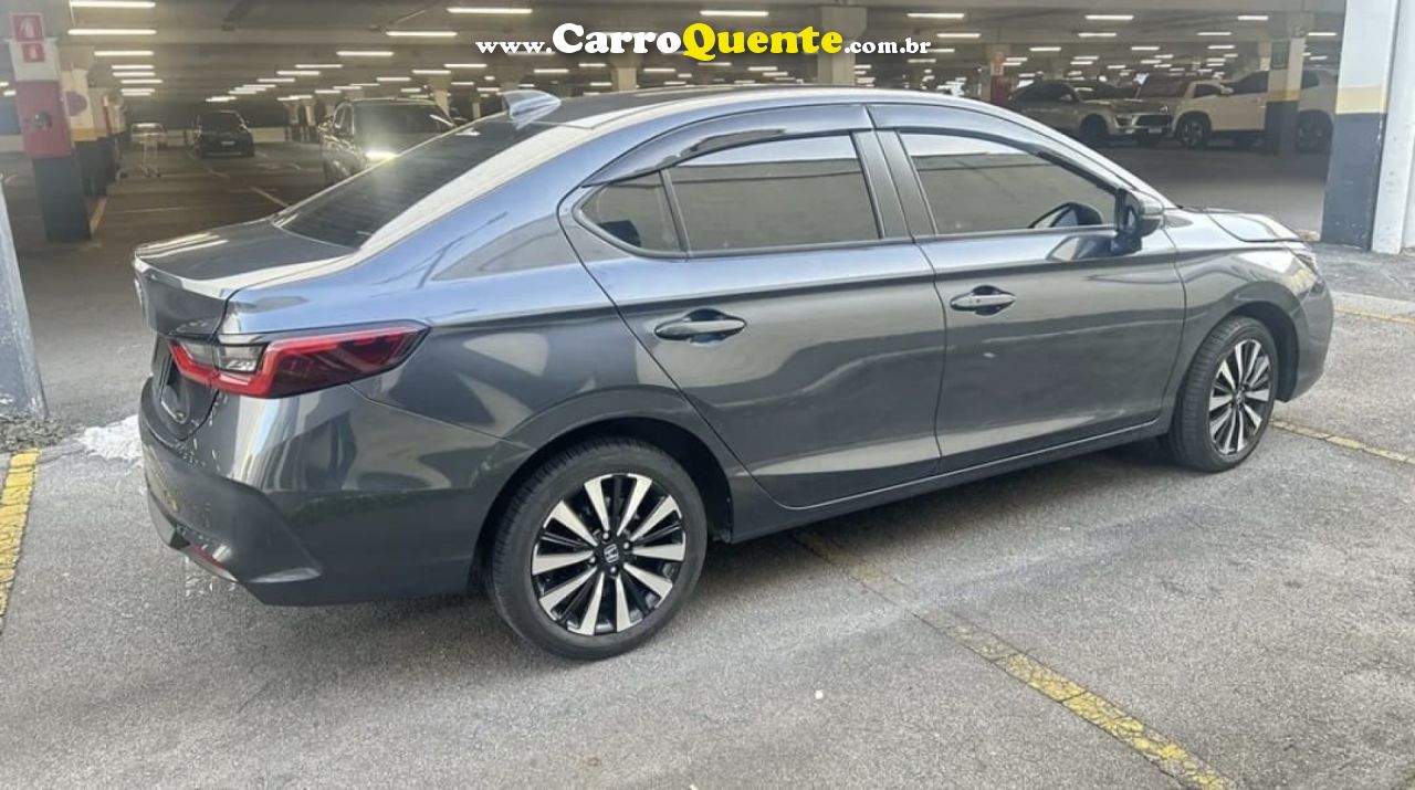 HONDA   CITY SEDAN TOURING 1.5 FLEX 16V 4P AUT.   CINZA 2025 1.5 FLEX - Loja
