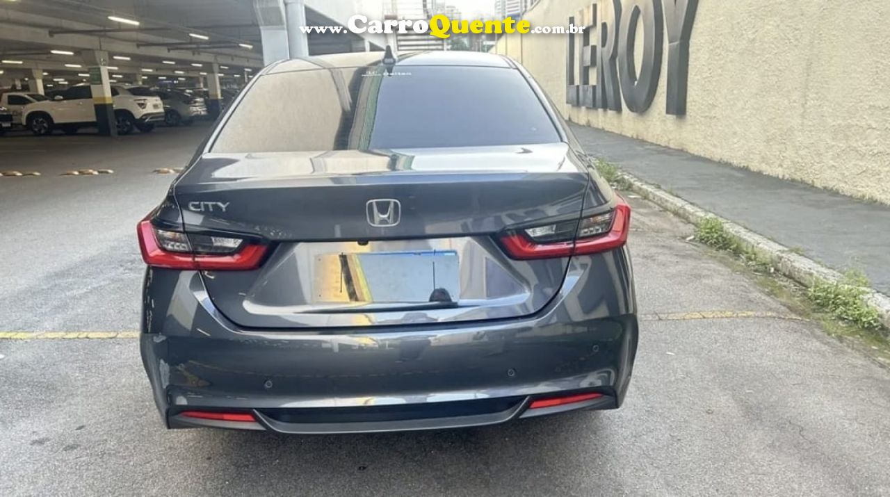 HONDA   CITY SEDAN TOURING 1.5 FLEX 16V 4P AUT.   CINZA 2025 1.5 FLEX - Loja