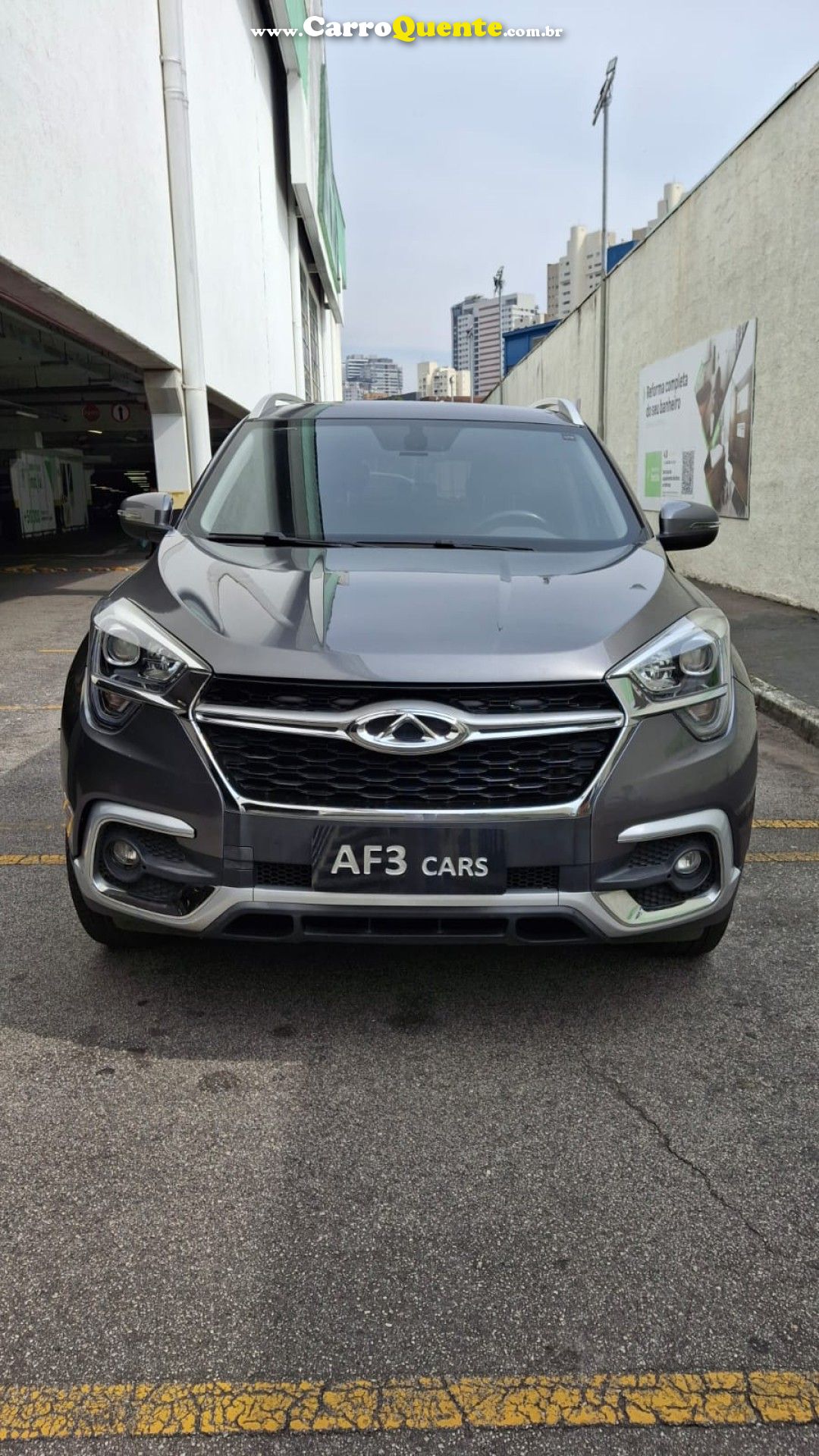 CHERY   TIGGO 5X TXS 1.5 16V TURBO FLEX AUT.   CINZA 2020 1.5 FLEX - Loja
