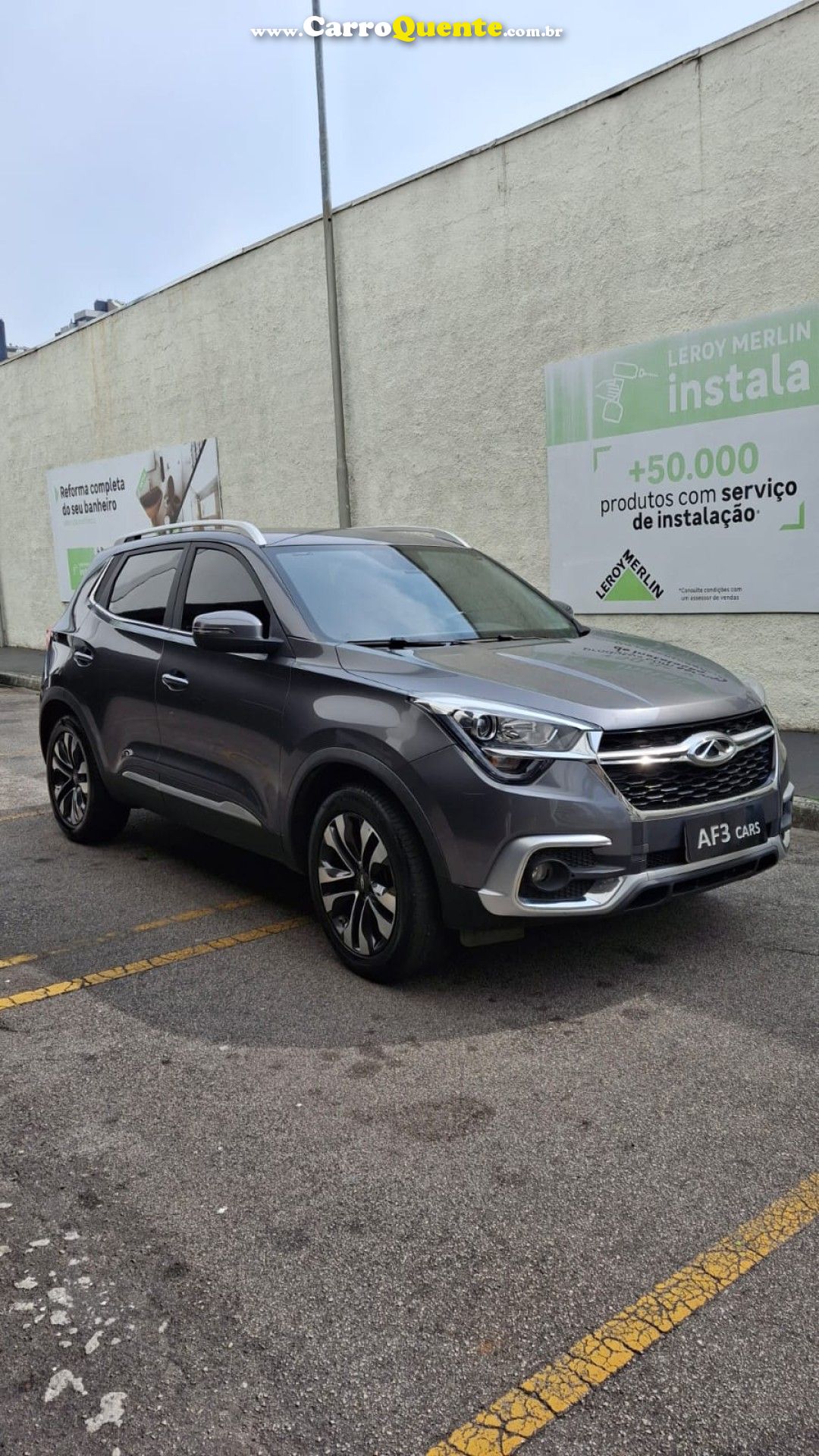 CHERY   TIGGO 5X TXS 1.5 16V TURBO FLEX AUT.   CINZA 2020 1.5 FLEX - Loja