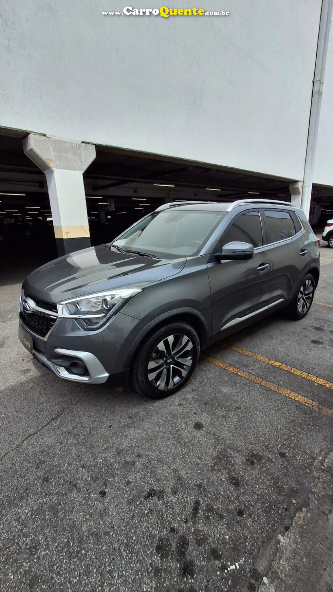 CHERY   TIGGO 5X TXS 1.5 16V TURBO FLEX AUT.   CINZA 2020 1.5 FLEX - Loja