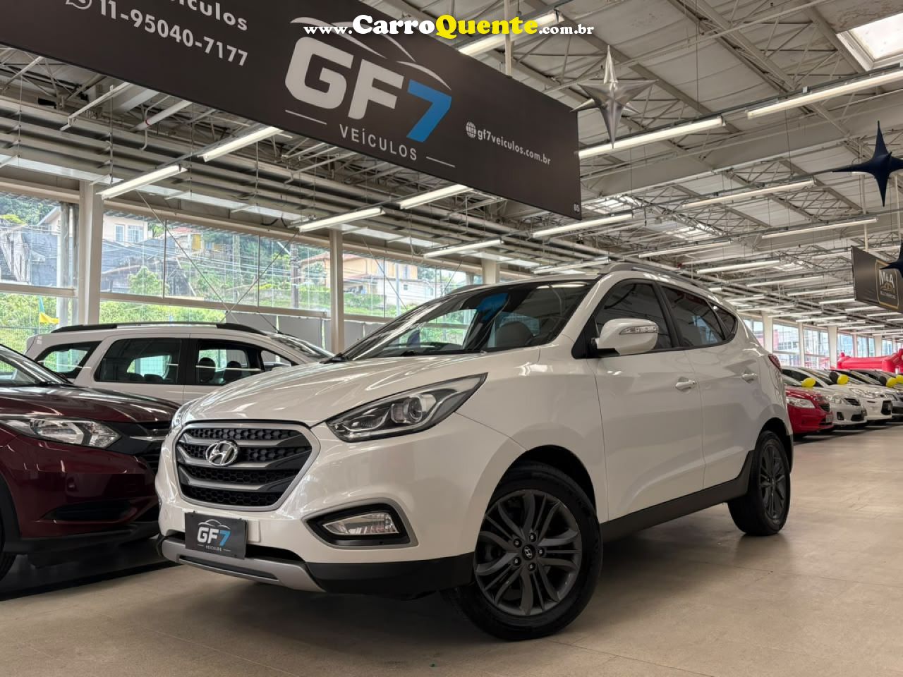 HYUNDAI   IX35 GL 2.0 16V 2WD FLEX AUT.   BRANCO 2018 2.0 FLEX - Loja