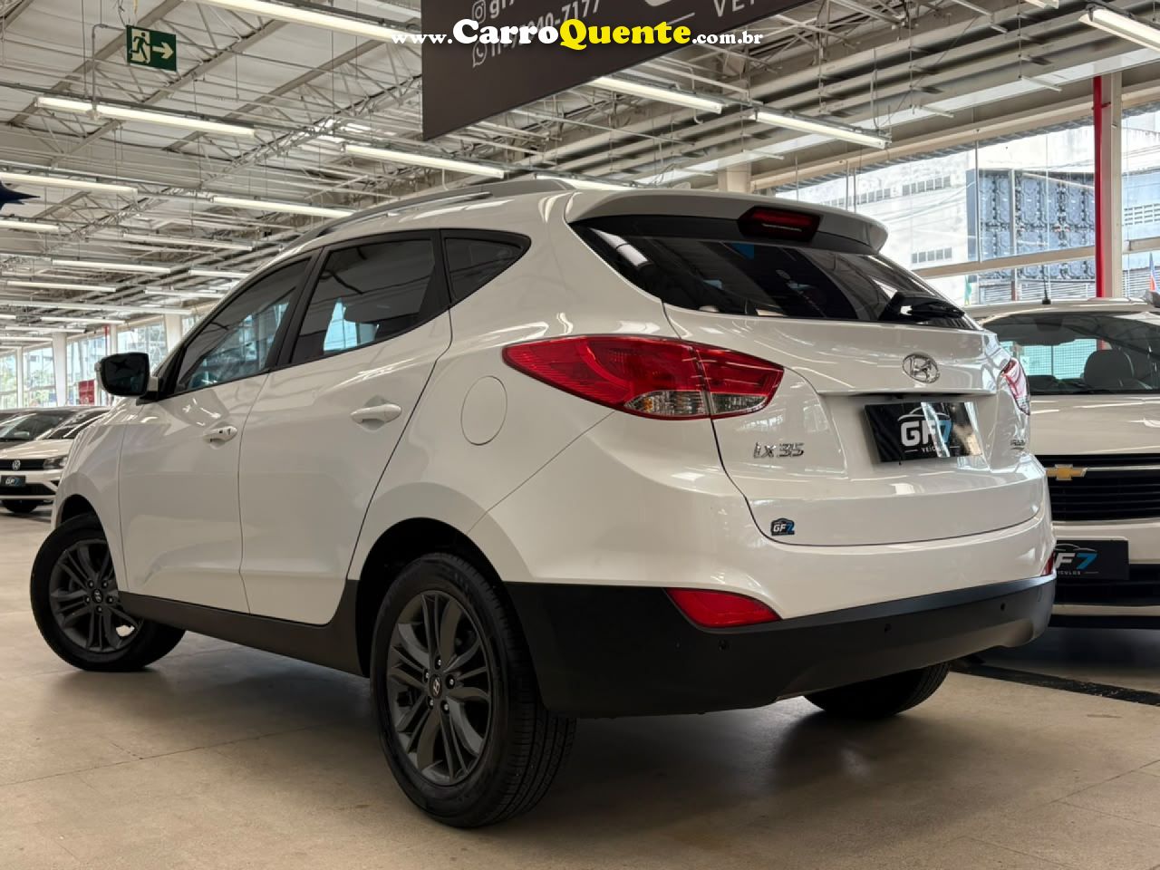 HYUNDAI   IX35 GL 2.0 16V 2WD FLEX AUT.   BRANCO 2018 2.0 FLEX - Loja