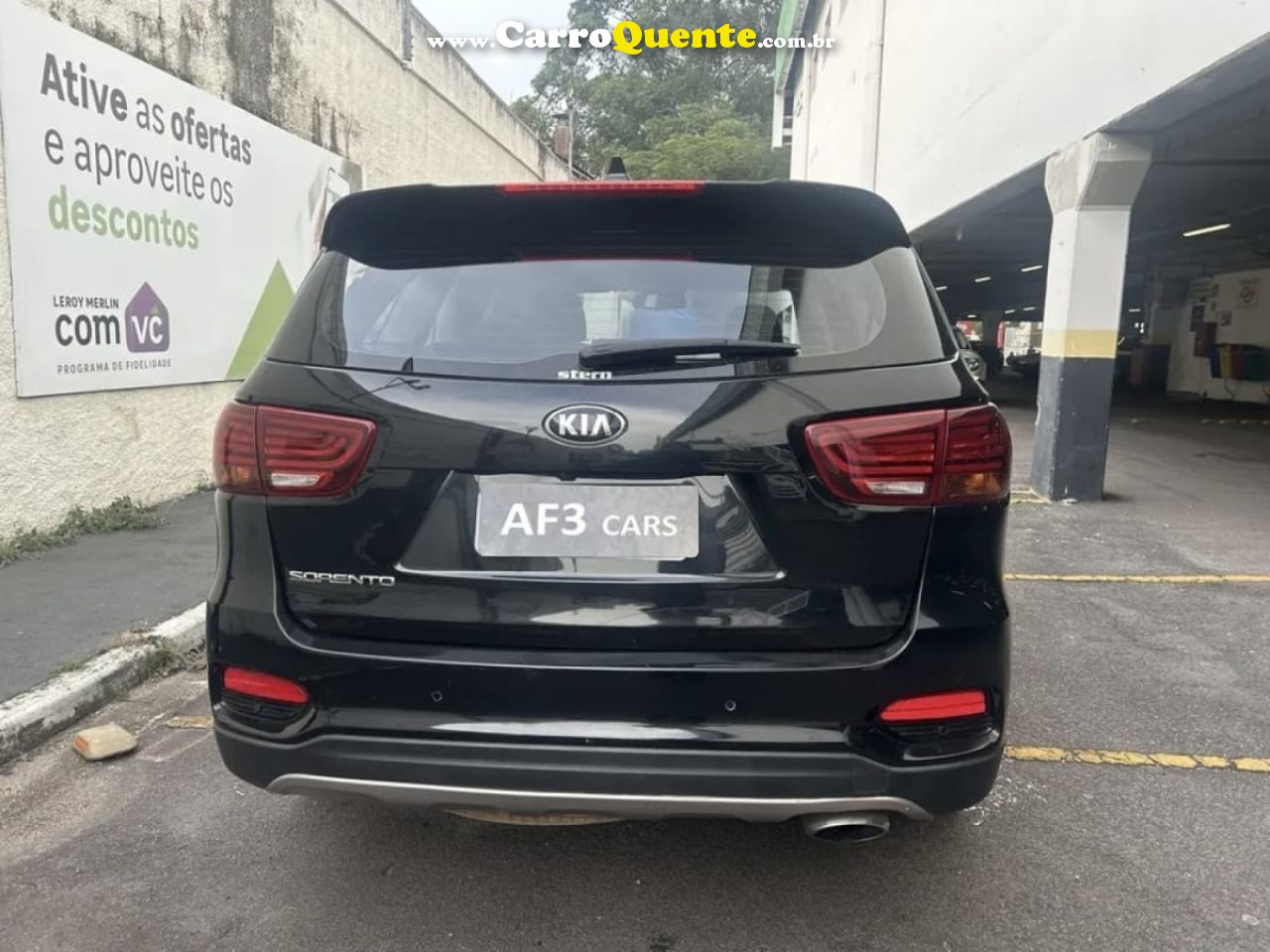 KIA   SORENTO 2.4 16V 4X2 AUT.   PRETO 2019 2.4 FLEX - Loja