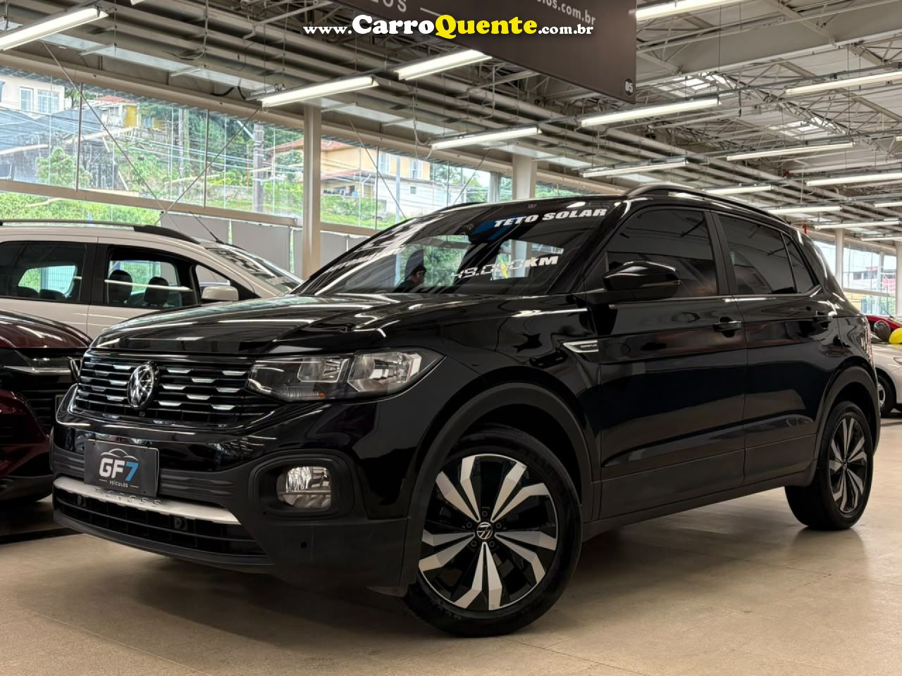 VOLKSWAGEN   T-CROSS COMFOR. 200 TSI 1.0 FLEX 5P AUT.   PRETO 2023 1.0 FLEX - Loja