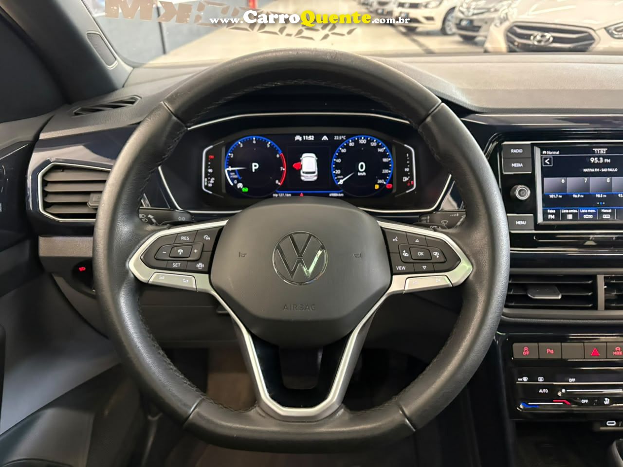 VOLKSWAGEN   T-CROSS COMFOR. 200 TSI 1.0 FLEX 5P AUT.   PRETO 2023 1.0 FLEX - Loja