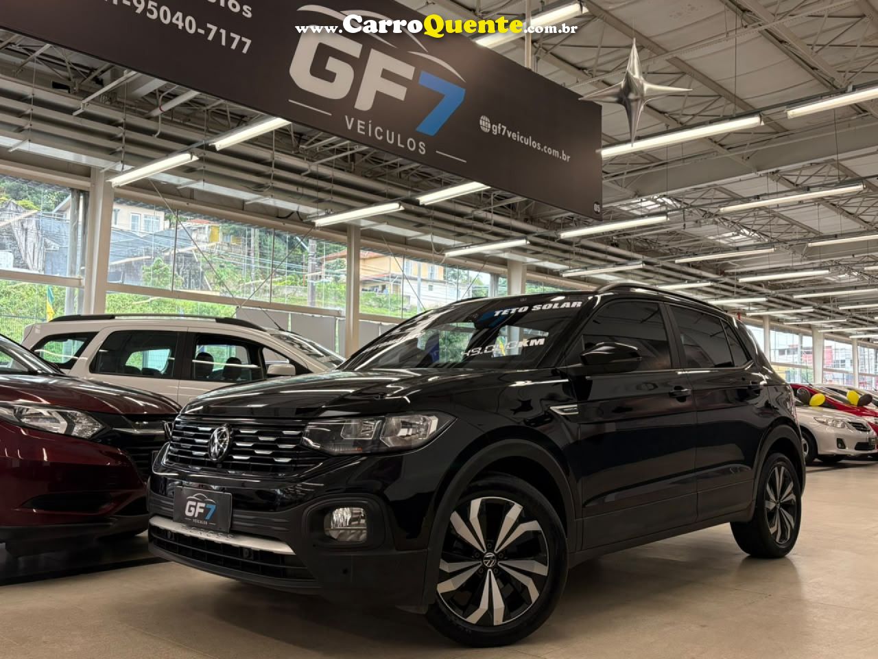 VOLKSWAGEN   T-CROSS COMFOR. 200 TSI 1.0 FLEX 5P AUT.   PRETO 2023 1.0 FLEX - Loja