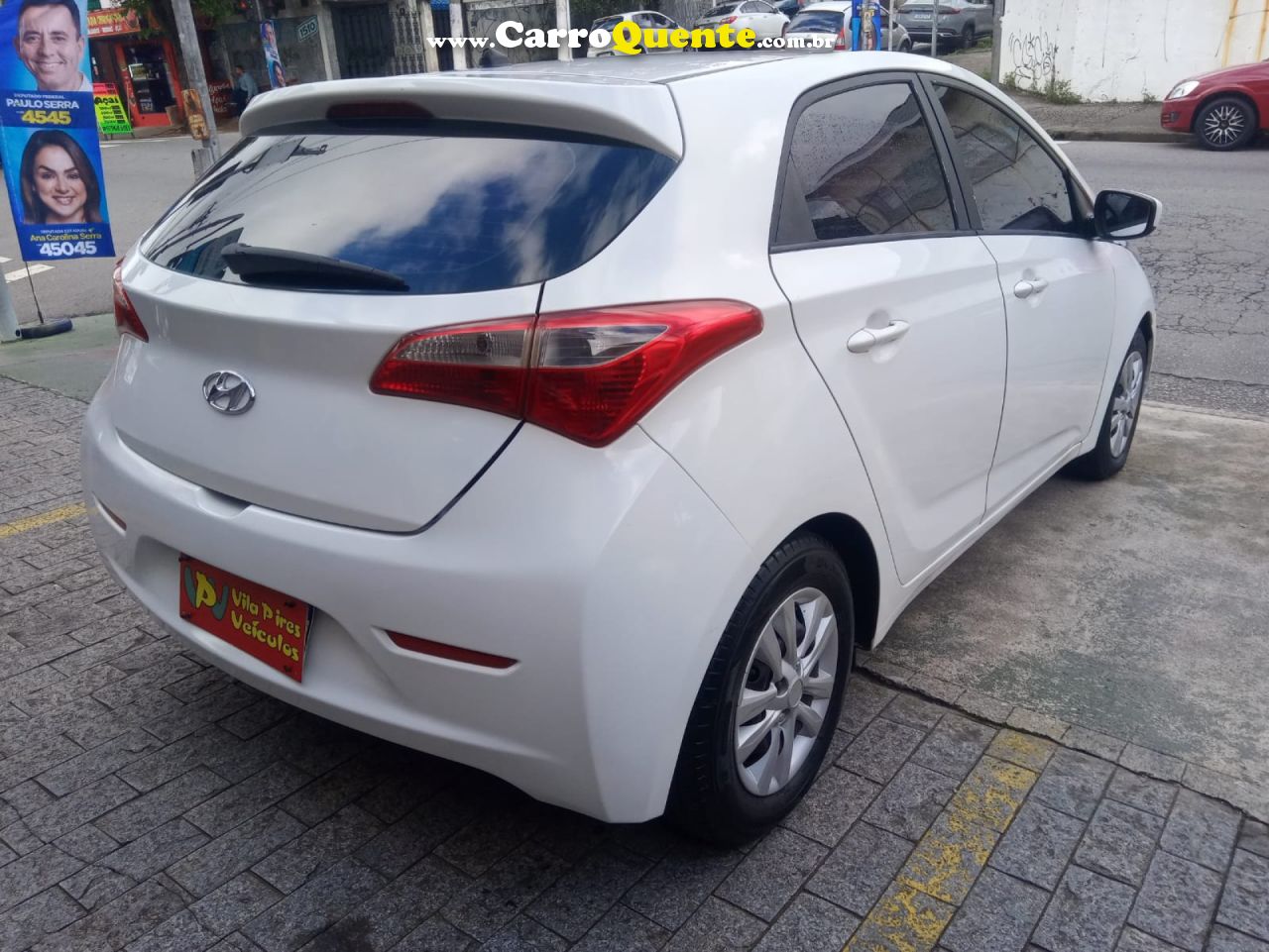 HYUNDAI   HB20 COMF.C.PLUSC.STYLE 1.0 FLEX 12V   BRANCO 2015 1.0 FLEX - Loja