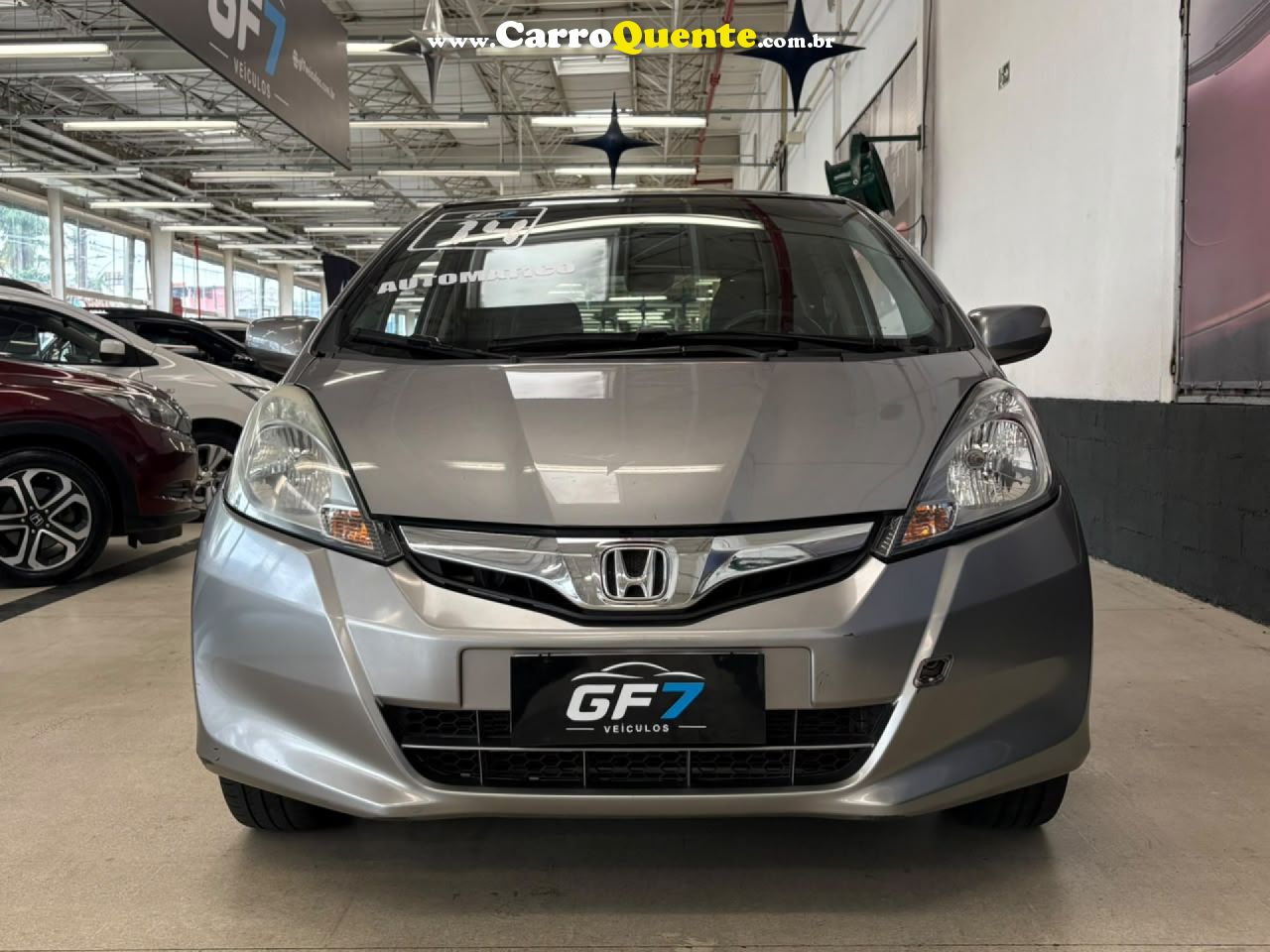 HONDA   FIT EXSEX 1.5 FLEXFLEXONE 16V 5P AUT.   CINZA 2014 1.5 GASOLINA - Loja