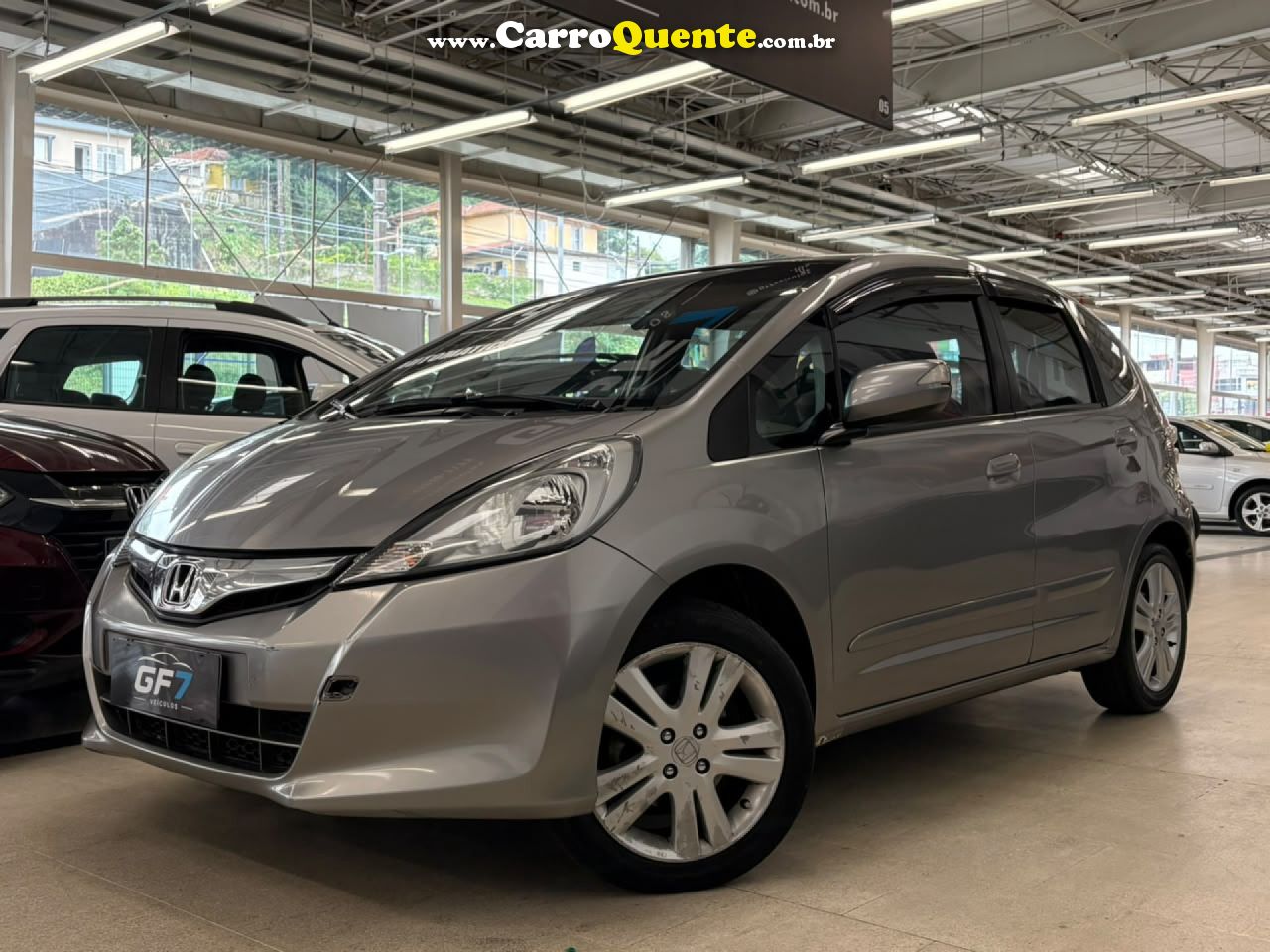HONDA   FIT EXSEX 1.5 FLEXFLEXONE 16V 5P AUT.   CINZA 2014 1.5 GASOLINA - Loja