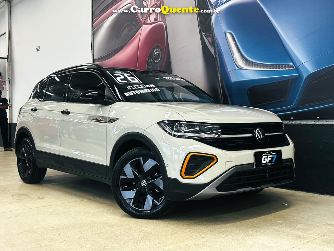 VOLKSWAGEN   T CROSS EXTREME TSI   CINZA 2026 1.4 FLEX - Loja
