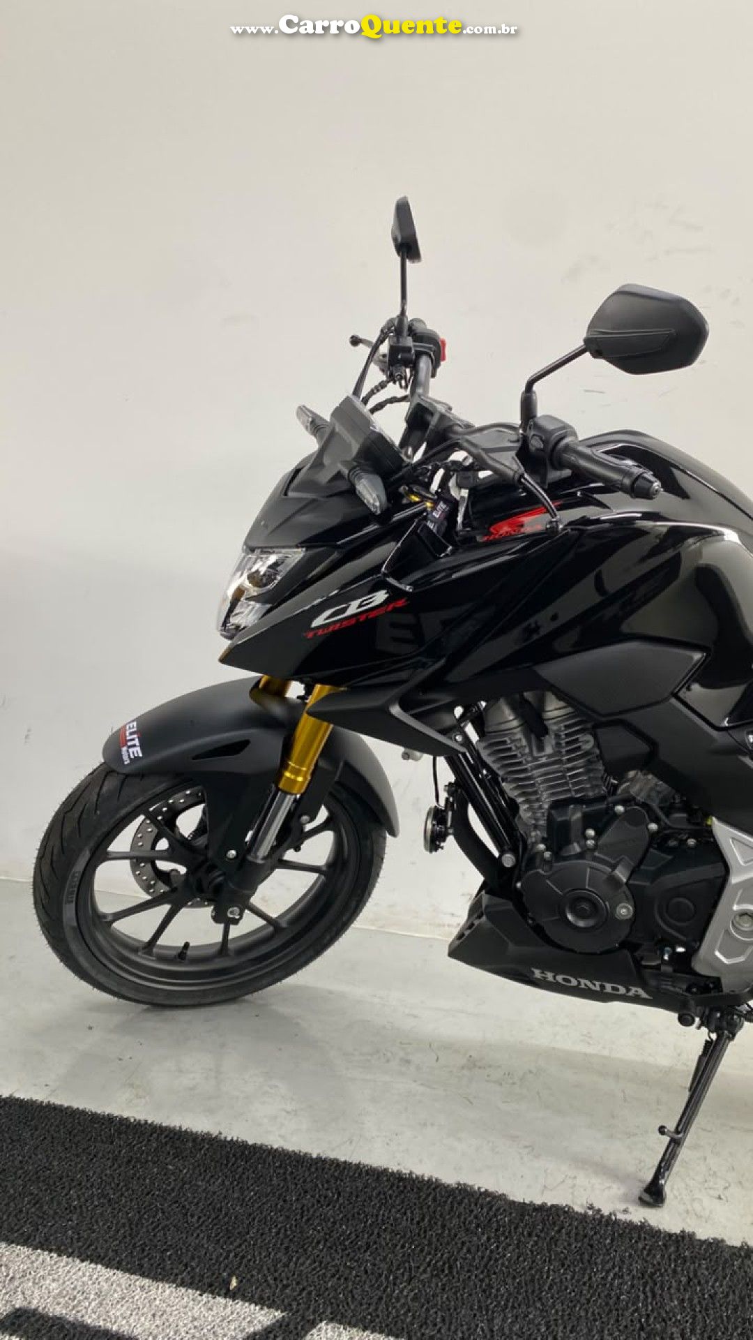 HONDA   HONDACB300F TWISTER   PRETO 2027 300 FLEX - Loja