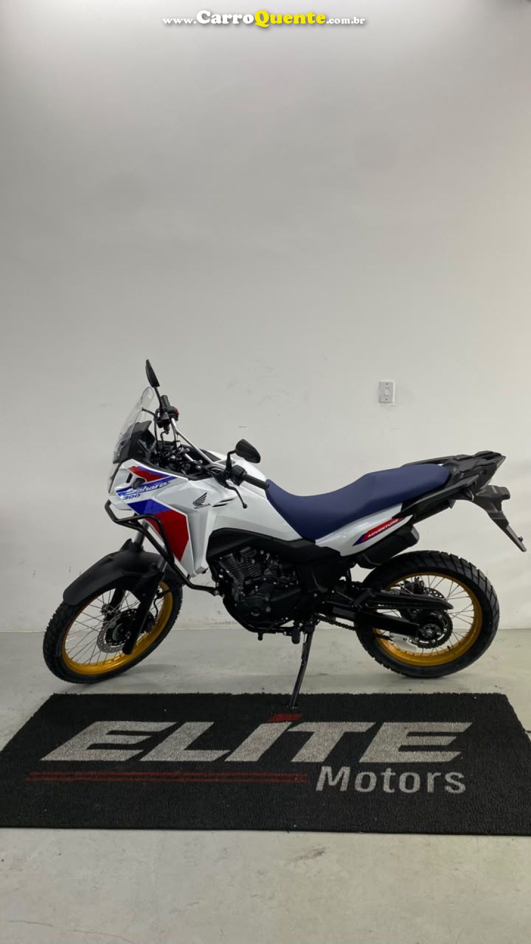 HONDA   HONDAXRE 300 SAHARA ADV   BRANCO 2027 300 FLEX - Loja