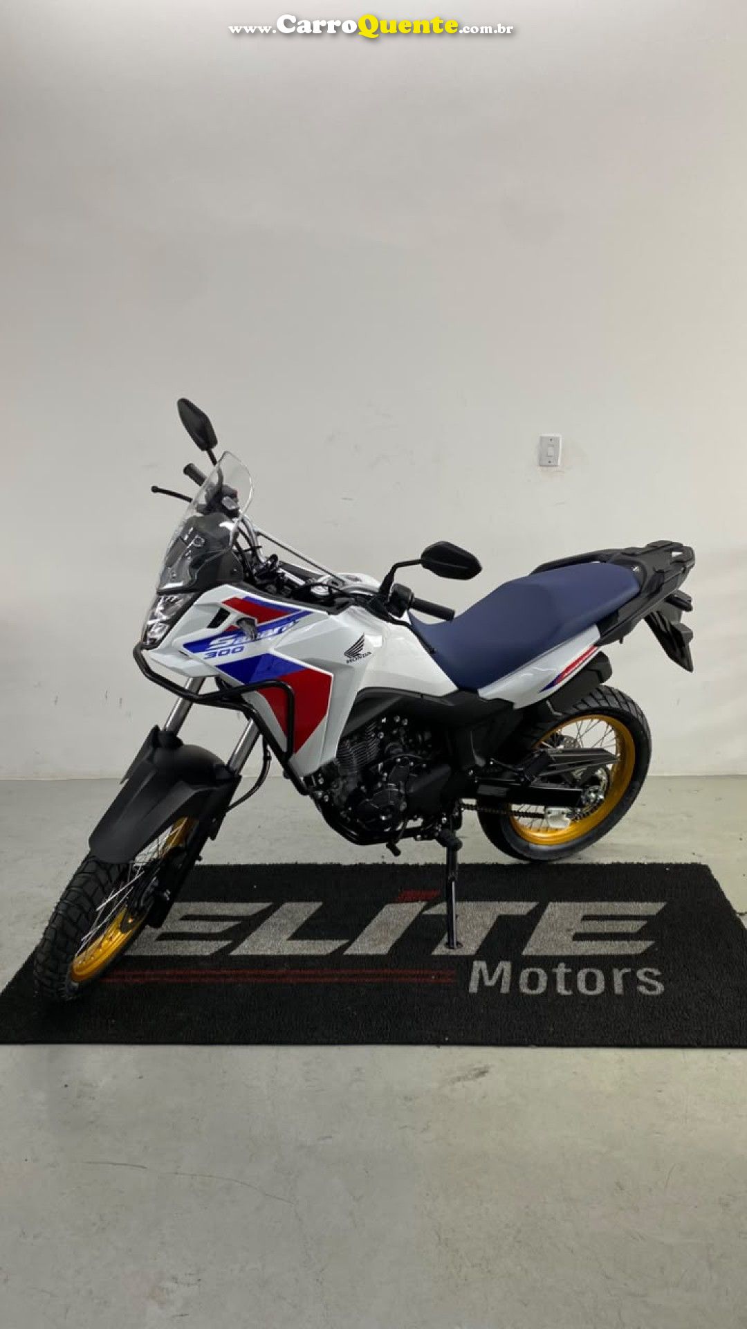HONDA   HONDAXRE 300 SAHARA ADV   BRANCO 2027 300 FLEX - Loja
