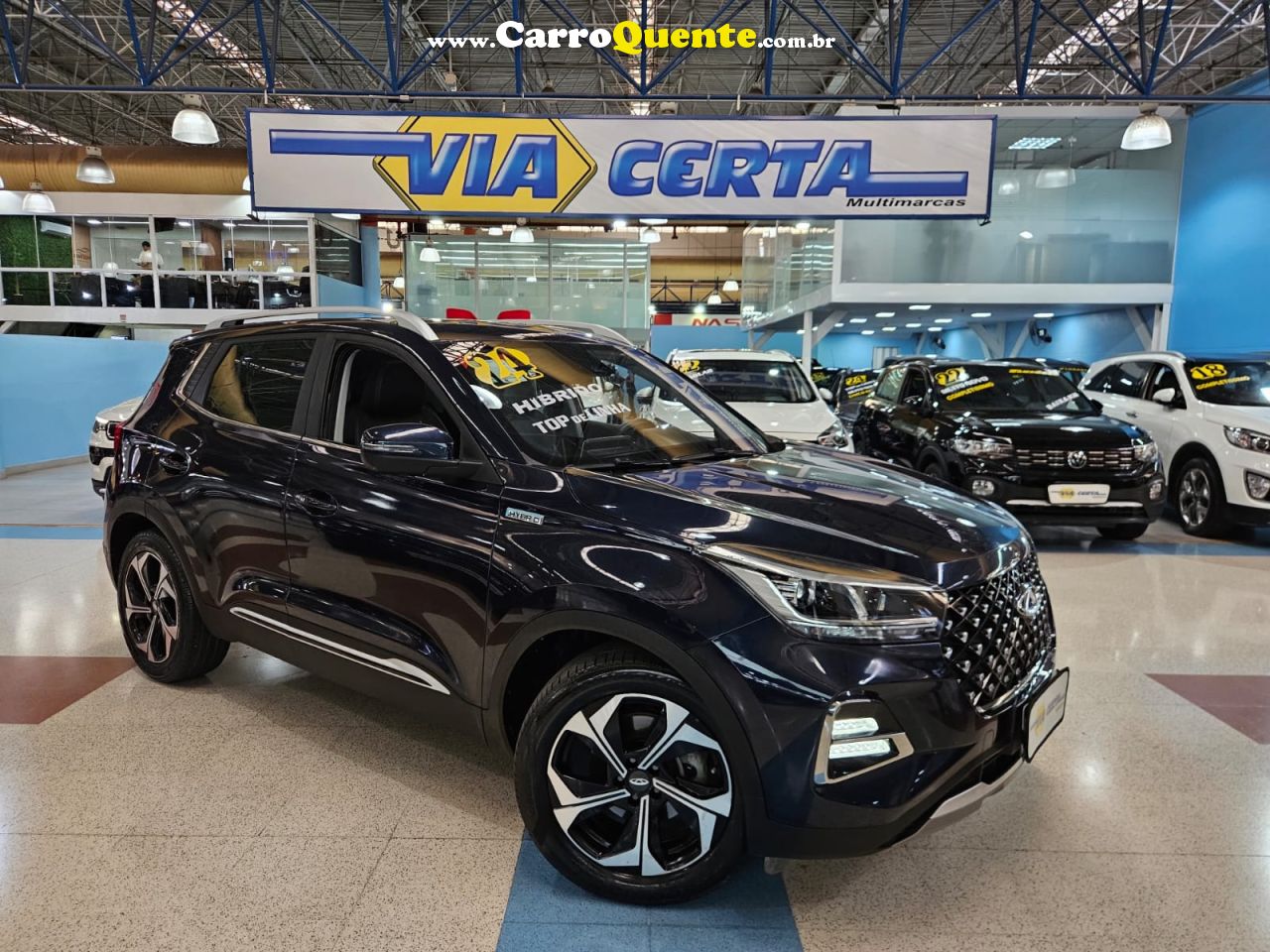 CHERY TIGGO 5X PRO 1.5 TURBO HIBRIDA * C/ TETO PANORÂMICO * 2024 - Loja