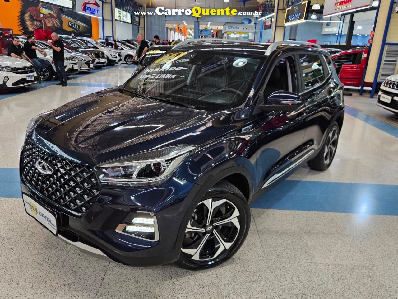 CHERY TIGGO 5X PRO 1.5 TURBO HIBRIDA * C/ TETO PANORÂMICO * 2024 - Loja